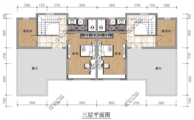 缺少宅基地，四套雙拼戶型來幫你