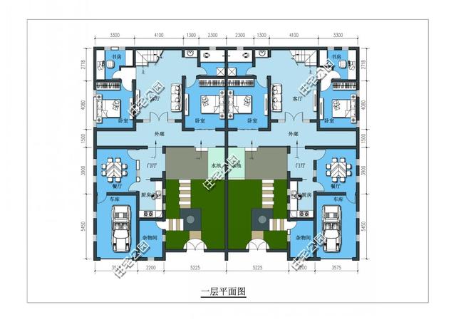缺少宅基地，四套雙拼戶型來幫你