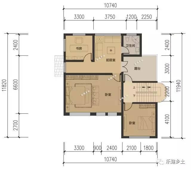 14x12米三層歐式別墅設(shè)計(jì)，田園氣息十足