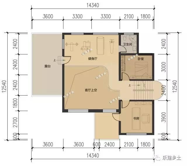 14x12米三層歐式別墅設(shè)計(jì)，田園氣息十足