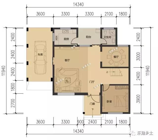 14x12米三層歐式別墅設(shè)計(jì)，田園氣息十足