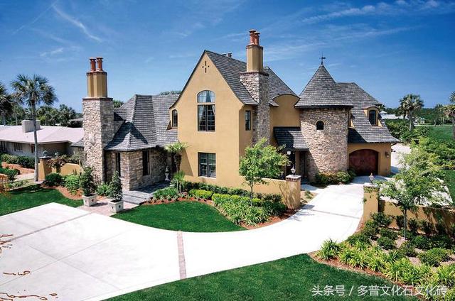 老鄉建別墅用文化石，完爆野外真石頭，鄰居們都找上門來問