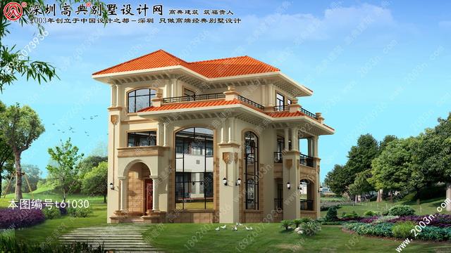 歐式別墅外觀圖片大全鄉村小別墅設計圖紙