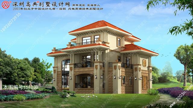 歐式別墅外觀圖片大全鄉村小別墅設計圖紙