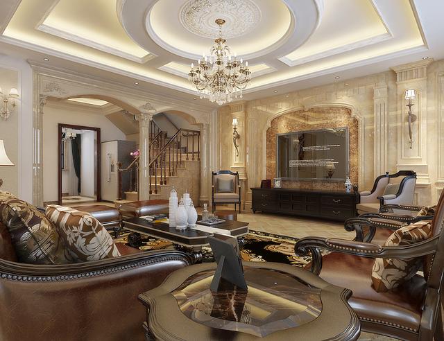 380平簡歐風格聯排別墅 奢華舒適完美享受自然生活