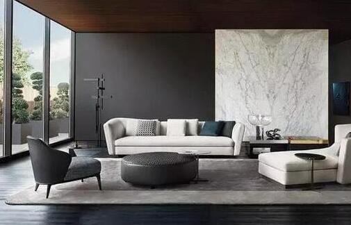 第一次到老板的別墅參觀，進門就給客廳的設計美呆了，大氣奢華