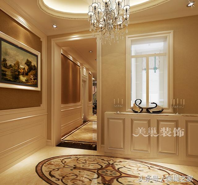 有個有錢的老爸就是不一樣，260平別墅簡歐風格，奢華的生活