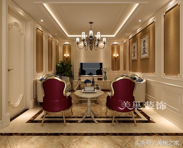 有個有錢的老爸就是不一樣，260平別墅簡歐風格，奢華的生活