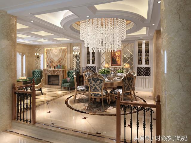 別墅裝修歐式風格高貴典雅的女主人，歐式風格的華貴氣質