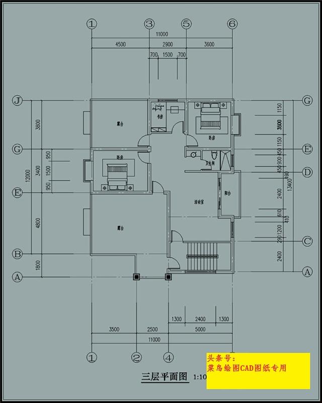32萬建3層別墅！3套方案可選，四室兩廳套房形式（每戶一層）