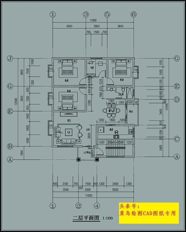 32萬建3層別墅！3套方案可選，四室兩廳套房形式（每戶一層）