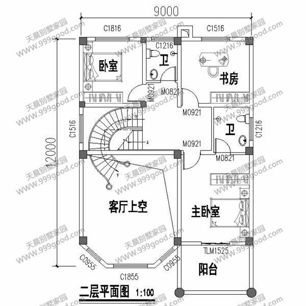 6套農村別墅設計圖，第2套性價比高，實用性強！含預算