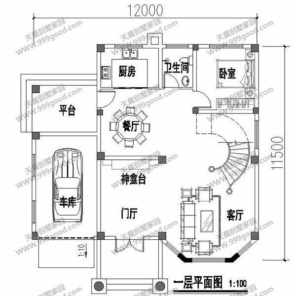 6套農村別墅設計圖，第2套性價比高，實用性強！含預算