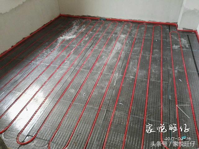 多層別墅二代地暖安裝效果圖