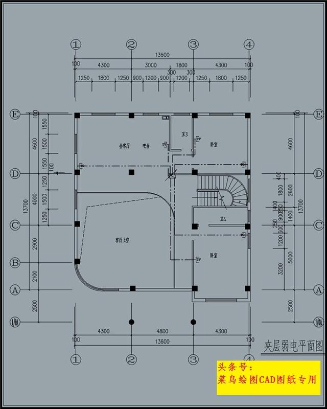 40萬建3層別墅！造型層次豐富，帶夾層、會客廳、吧臺、娛樂室