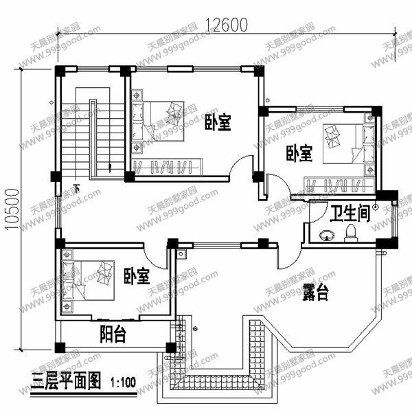 5套風格迥異的別墅戶型圖，第四套看了都想蓋一棟！