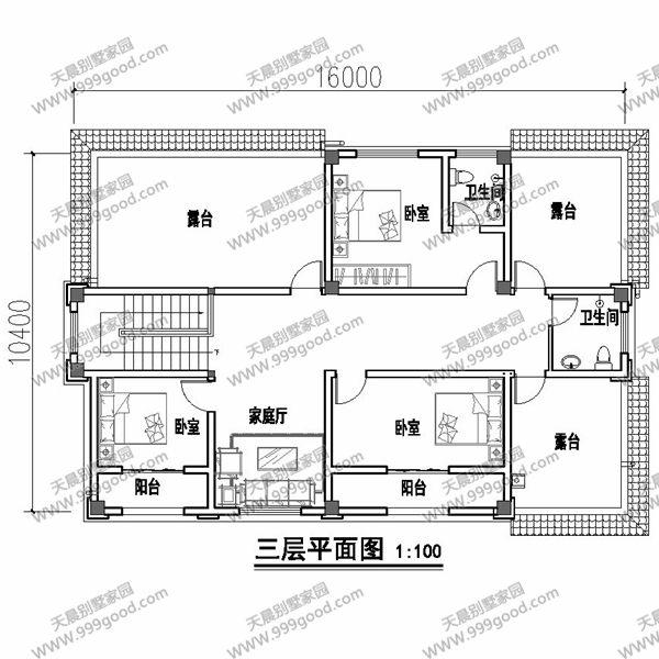 5套風格迥異的別墅戶型圖，第四套看了都想蓋一棟！