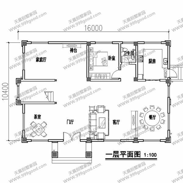 5套風格迥異的別墅戶型圖，第四套看了都想蓋一棟！