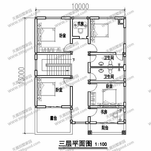 5套風格迥異的別墅戶型圖，第四套看了都想蓋一棟！