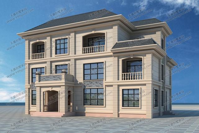 5套風格迥異的別墅戶型圖，第四套看了都想蓋一棟！