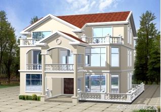 農村三層小別墅設計圖（含外觀效果圖）