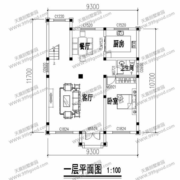 主體造價18萬，二層別墅設計圖，含建成實物照片！