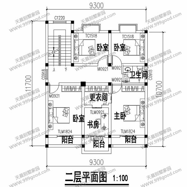 主體造價18萬，二層別墅設計圖，含建成實物照片！