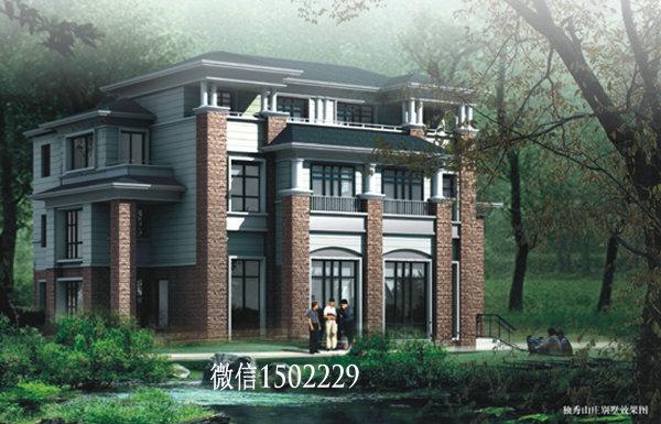 農村小別墅設計圖 新農村三層住宅設計圖 兩層自建別墅施工圖紙