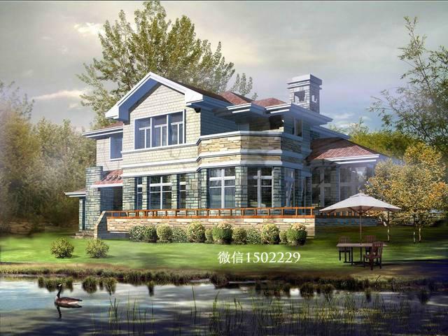 農村小別墅設計圖 新農村三層住宅設計圖 兩層自建別墅施工圖紙