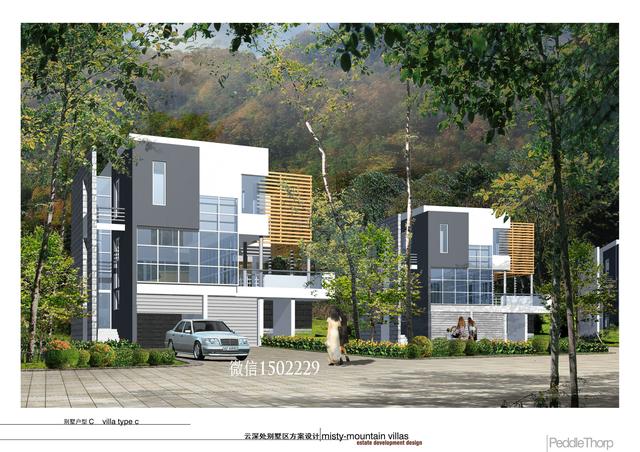 農村小別墅設計圖 新農村三層住宅設計圖 兩層自建別墅施工圖紙