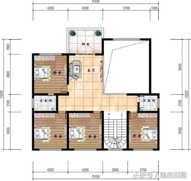 碼了這套圖紙，媽媽再也不用擔心客人多不夠住了