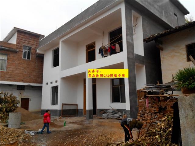 10萬建2層別墅！簡約農(nóng)村別墅，帶玄關(guān)神臺，兩房一廳一廚一衛(wèi)