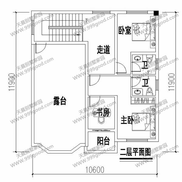 3套兩層自建房設計圖，造價均不超過20萬