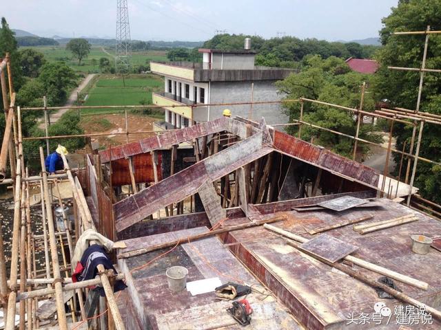 戶主看到實物感覺一切都值了，實拍農村別墅建造全程