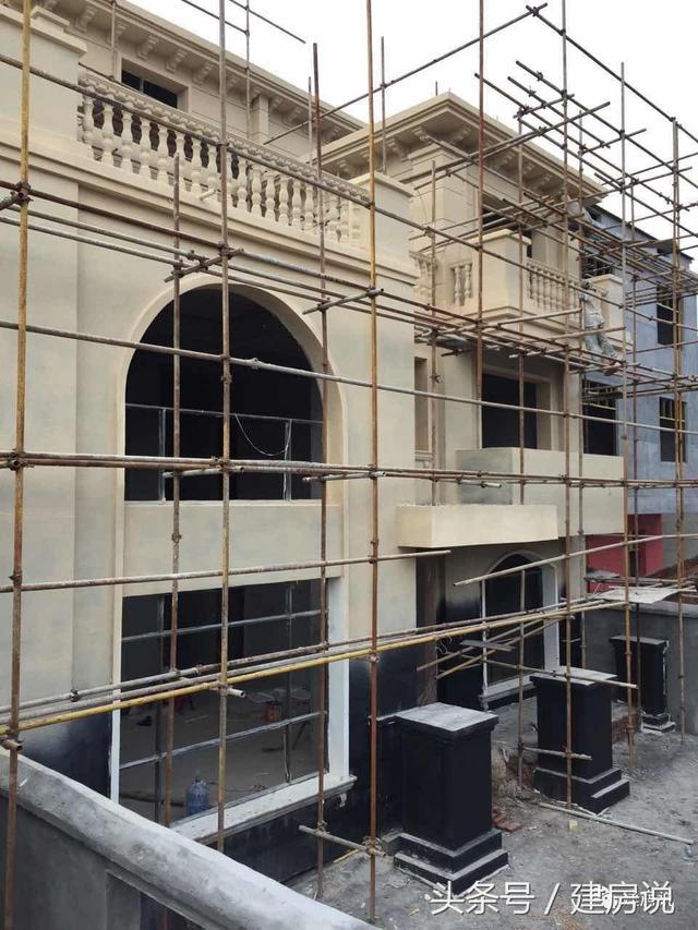 戶主看到實物感覺一切都值了，實拍農村別墅建造全程