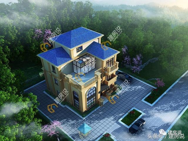 戶主看到實物感覺一切都值了，實拍農村別墅建造全程