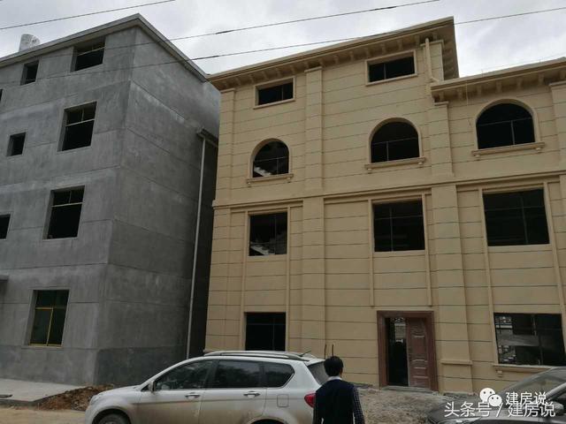 戶主看到實物感覺一切都值了，實拍農村別墅建造全程