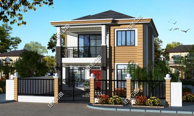 3套二層自建房戶型，全圖含預算