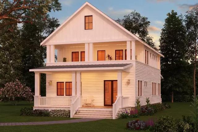 自帶戶型圖的鄉村木屋別墅 拿走不謝