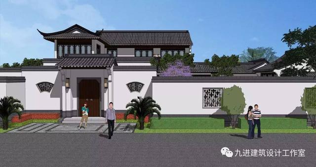 瞧！蓋一棟如詩如畫的宅院，人家就是這么任性