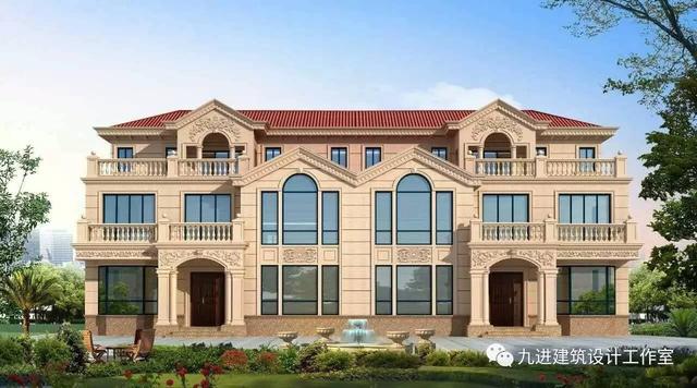 外觀多種搭配的自建房，單建聯建都是洋氣的、美美的！