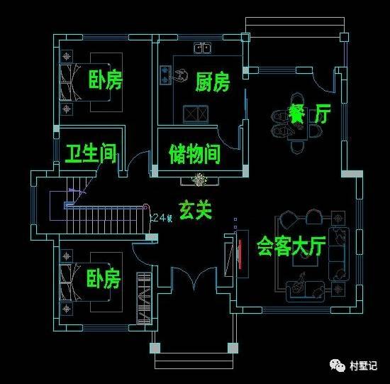 很多臥室！這棟鄉村別墅可以容納一大家子的幸福