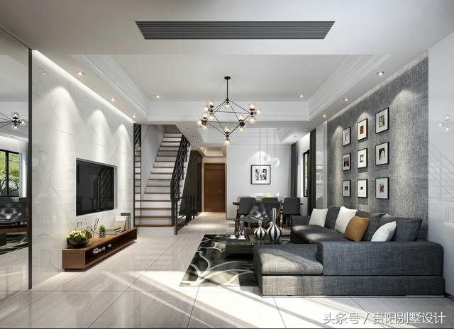 土豪自建別墅裝修效果圖太華麗，比城里的那些別墅樓盤強多了