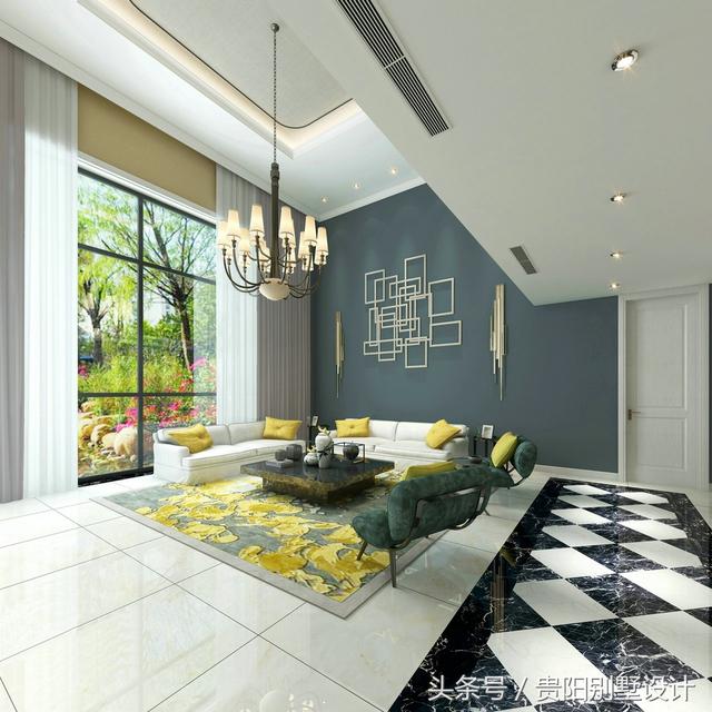 土豪自建別墅裝修效果圖太華麗，比城里的那些別墅樓盤強多了