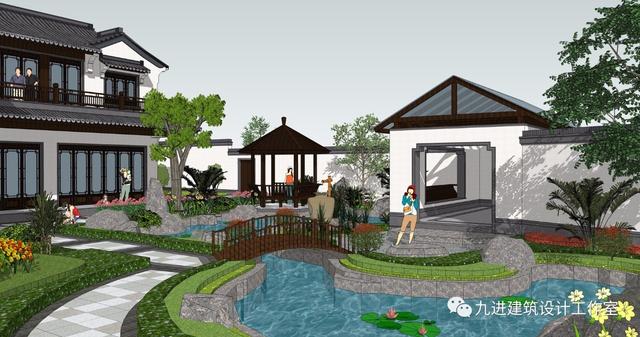 老家蓋房占地被限，蓋不了大房收拾出個“大園宅”亦樂哉！美哉！