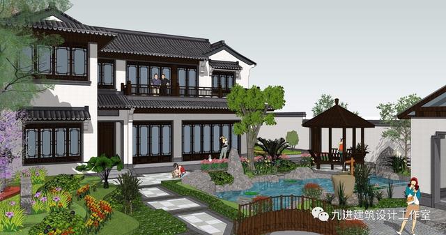 老家蓋房占地被限，蓋不了大房收拾出個“大園宅”亦樂哉！美哉！