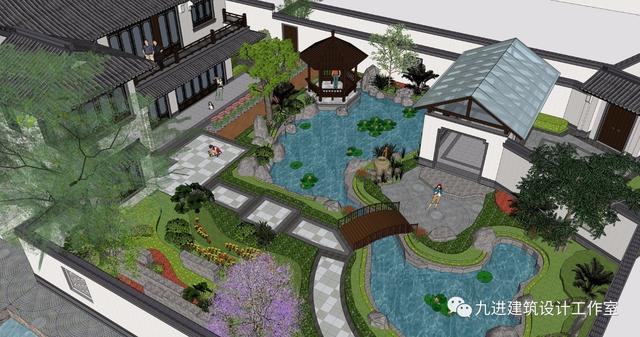 老家蓋房占地被限，蓋不了大房收拾出個“大園宅”亦樂哉！美哉！