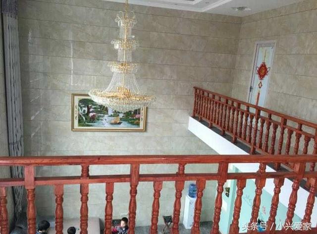 曬曬我家500平的農村別墅，前后花費100w，落地窗太贊了！