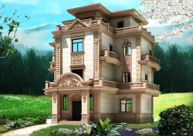 不忘初心，獨(dú)棟別墅石材外墻就該這么設(shè)計(jì)，體面又大氣！