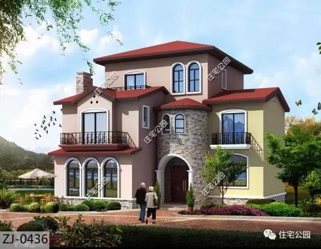 13X13米鄉村別墅，經濟實用，造價24萬！